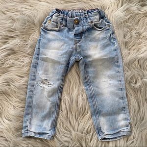 H&M Distressed Denim Jeans 9-12 Months